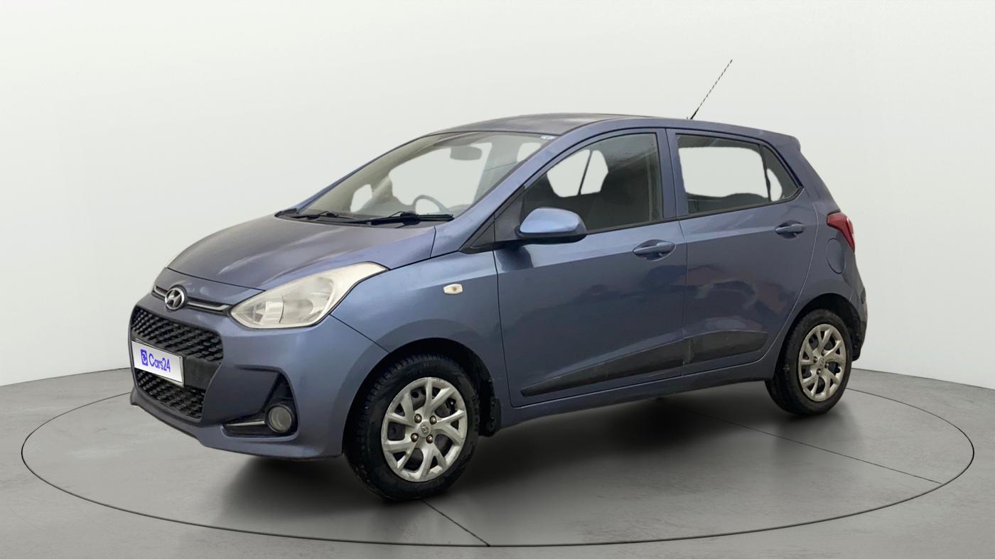 2017 Hyundai Grand i10 MAGNA 1.2 KAPPA VTVT, Petrol, Manual, 1,17,296 km, Left Front Diagonal