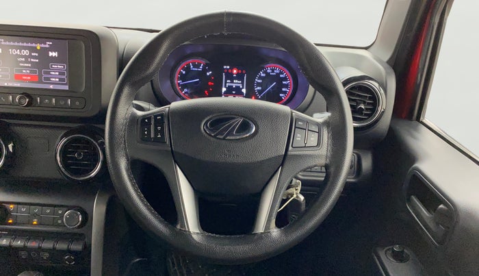 2021 Mahindra Thar LX PETROL HT 4WD AT, Petrol, Automatic, 25,244 km, Steering Wheel Close Up