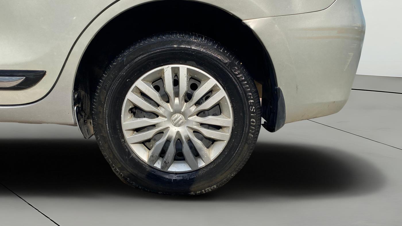 2017 Maruti Dzire VXI, Petrol, Manual, 37,218 km, Left Rear Wheel