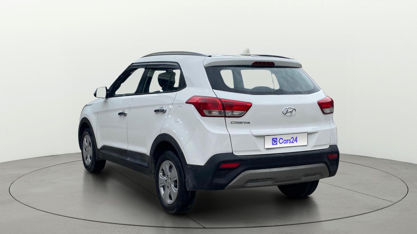 2019 Hyundai Creta E PLUS 1.6 PETROL, Petrol, Manual, 98,563 km, Left Back Diagonal