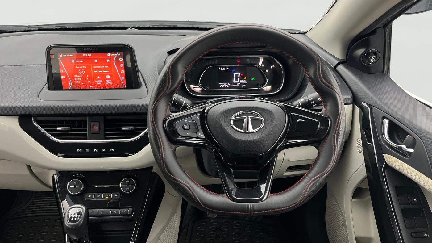 2022 Tata NEXON XZ PLUS PETROL, Petrol, Manual, 26,541 km, Steering Wheel Close Up