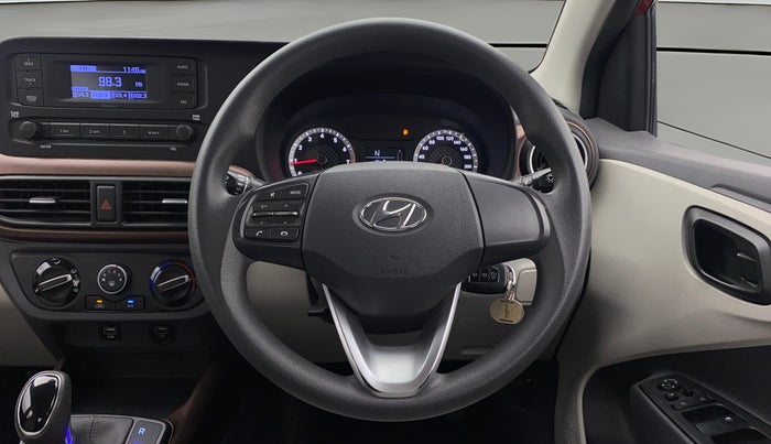 2020 Hyundai AURA S 1.2 AMT, Petrol, Automatic, 24,004 km, Steering Wheel Close Up
