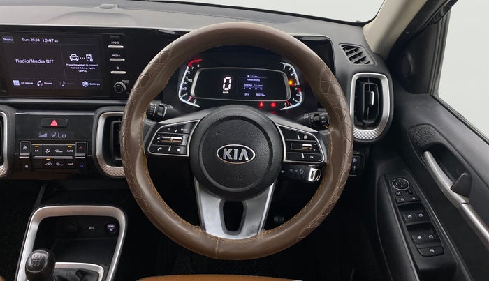2020 KIA SONET HTK PLUS 1.2, Petrol, Manual, 94,012 km, Steering Wheel Close Up