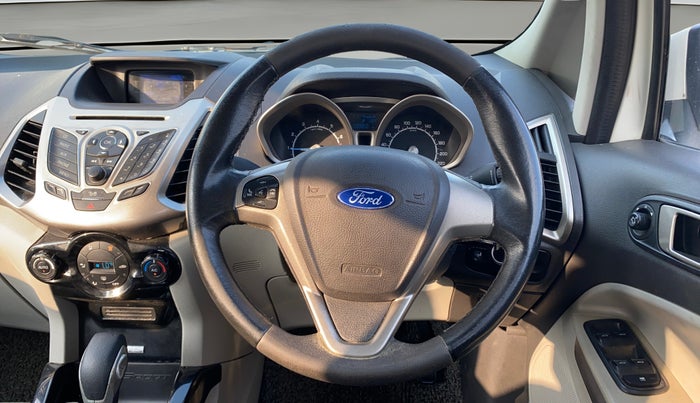 2013 Ford Ecosport TITANIUM 1.5L PETROL AT, Petrol, Automatic, 88,847 km, Steering Wheel Close Up