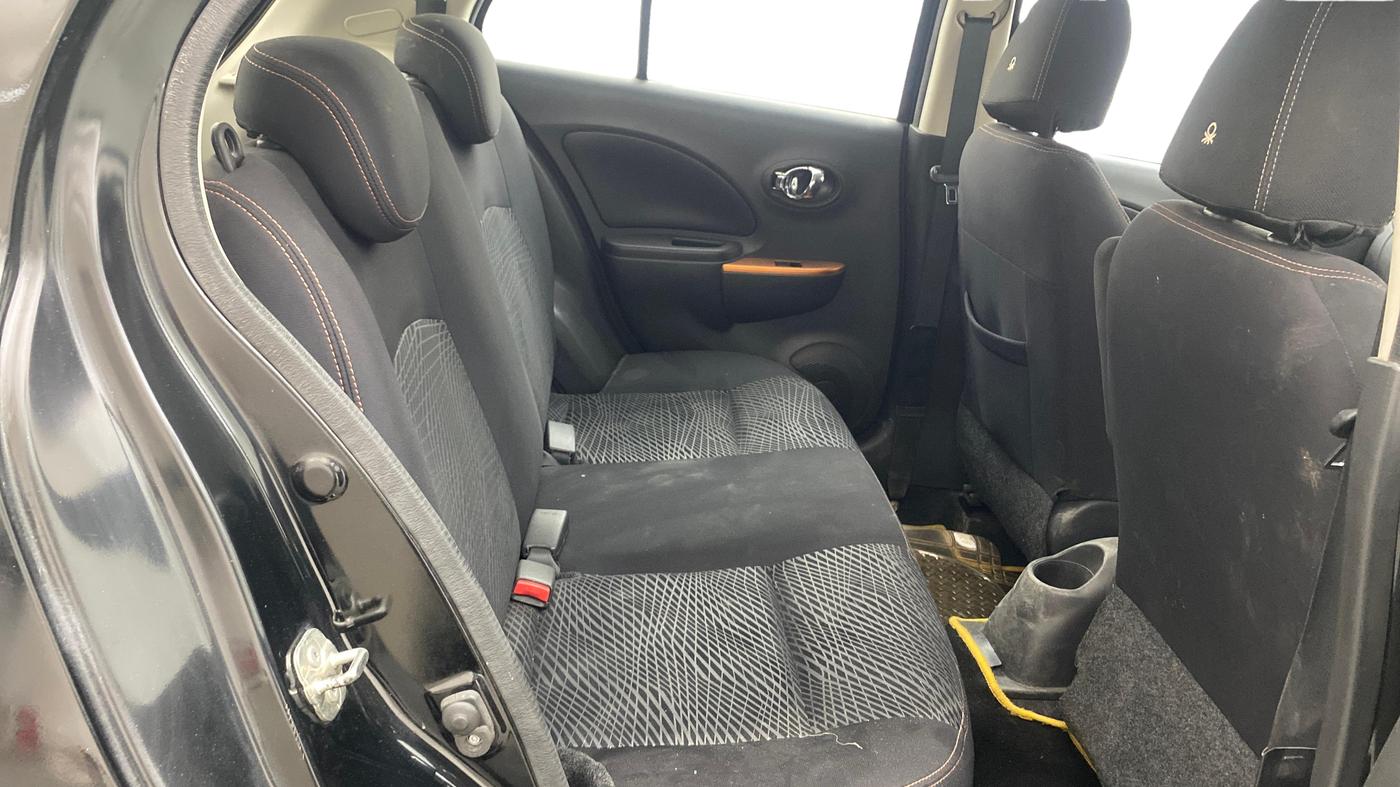 2018 Nissan Micra XL CVT, Petrol, Automatic, 45,399 km, Right Side Rear Door Cabin
