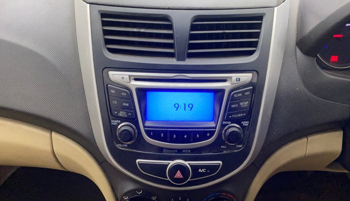 2012 Hyundai Verna FLUIDIC 1.4 VTVT, Petrol, Manual, 1,40,443 km, Air Conditioner