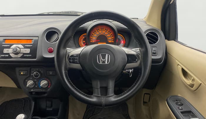 2014 Honda Brio S MT, Petrol, Manual, 64,172 km, Steering Wheel Close Up
