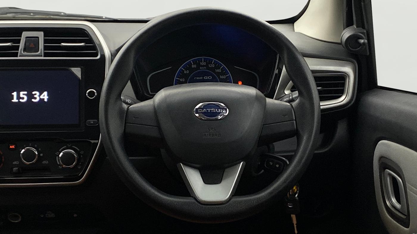 2021 Datsun Redi Go T(O) 1.0, Petrol, Manual, 55,288 km, Steering Wheel Close Up