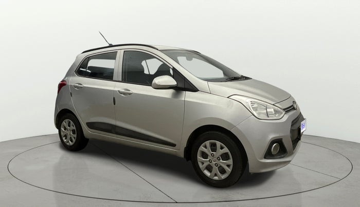 2016 Hyundai Grand i10 SPORTZ 1.2 KAPPA VTVT, Petrol, Manual, 67,082 km, Right Front Diagonal