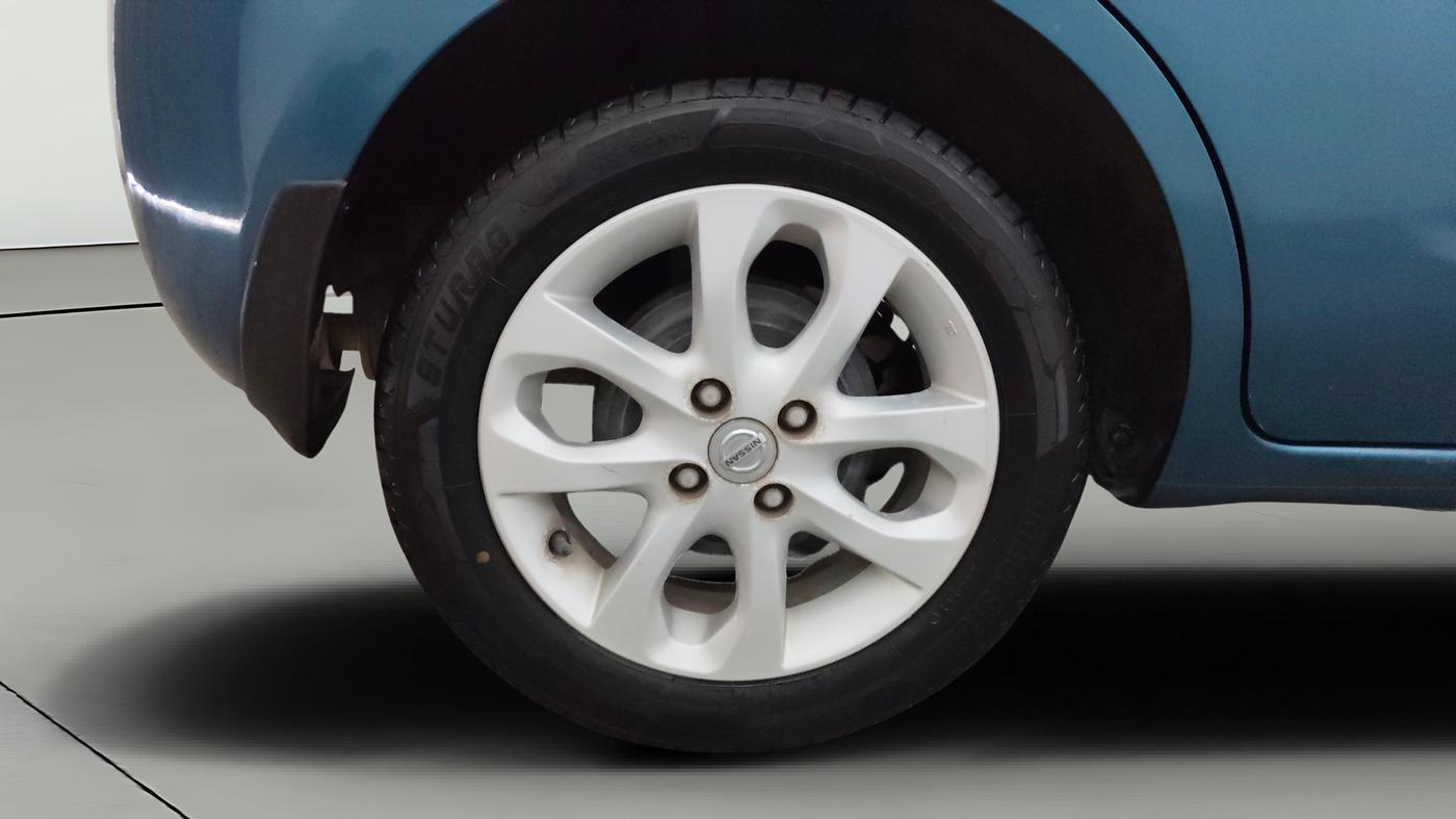 2017 Nissan Micra XV CVT, Petrol, Automatic, 14,581 km, Right Rear Wheel