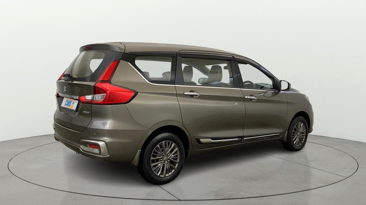 2019 Maruti Ertiga ZXI+ SHVS, Petrol, Manual, 40,869 km, Right Back Diagonal