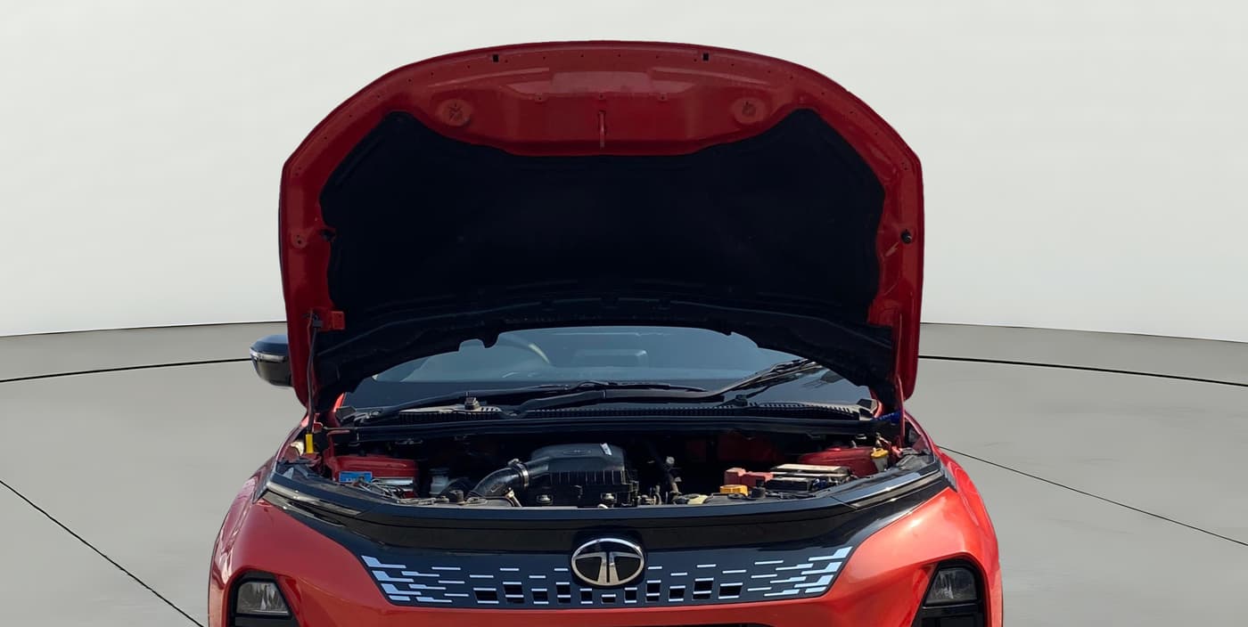 2024 Tata Curvv Pure Plus S 1.2 Petrol 6MT, Petrol, Manual, 10,864 km, Open Bonet