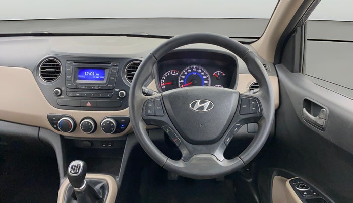2014 Hyundai Grand i10 ASTA 1.2 KAPPA VTVT, Petrol, Manual, 34,466 km, Steering Wheel Close Up