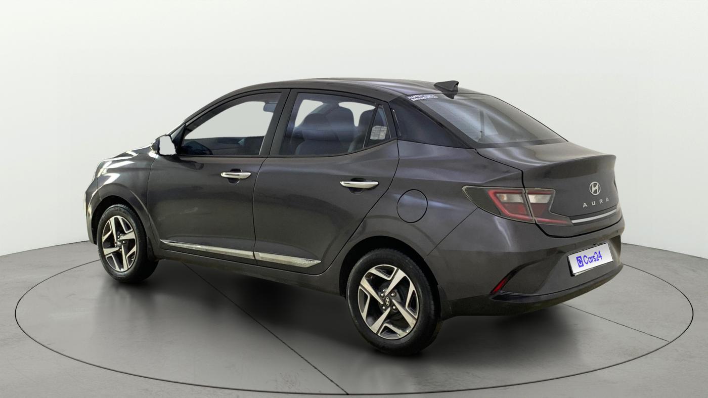 2023 Hyundai AURA SX 1.2, Petrol, Manual, 92,236 km, Left Back Diagonal