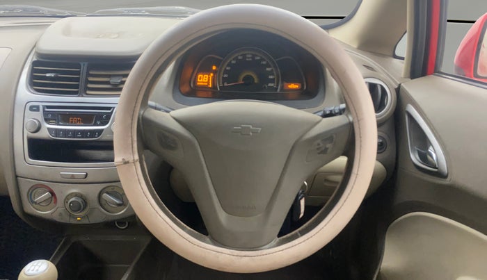 2013 Chevrolet Sail UVA 1.2 LS, Petrol, Manual, 48,283 km, Steering Wheel Close Up