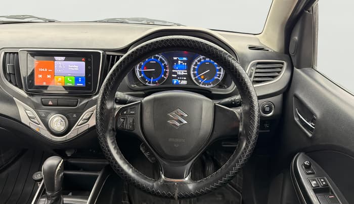 2019 Maruti Baleno ZETA CVT PETROL 1.2, Petrol, Automatic, 92,759 km, Steering Wheel Close Up