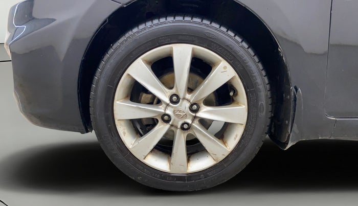 2012 Hyundai Verna FLUIDIC 1.6 VTVT SX, Petrol, Manual, 98,680 km, Left Front Wheel