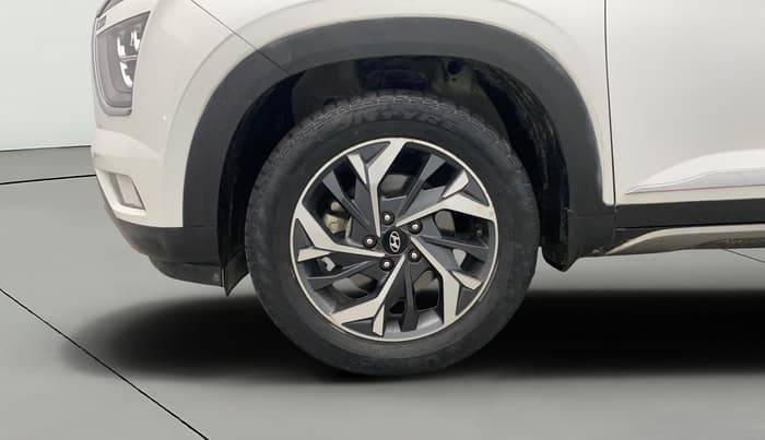 2021 Hyundai Creta SX (O) AT 1.5 DIESEL, Diesel, Automatic, 75,357 km, Left Front Wheel