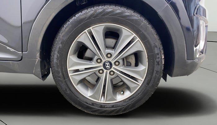 2016 Hyundai Creta SX PLUS AT 1.6 PETROL, Petrol, Automatic, 1,10,653 km, Right Front Wheel