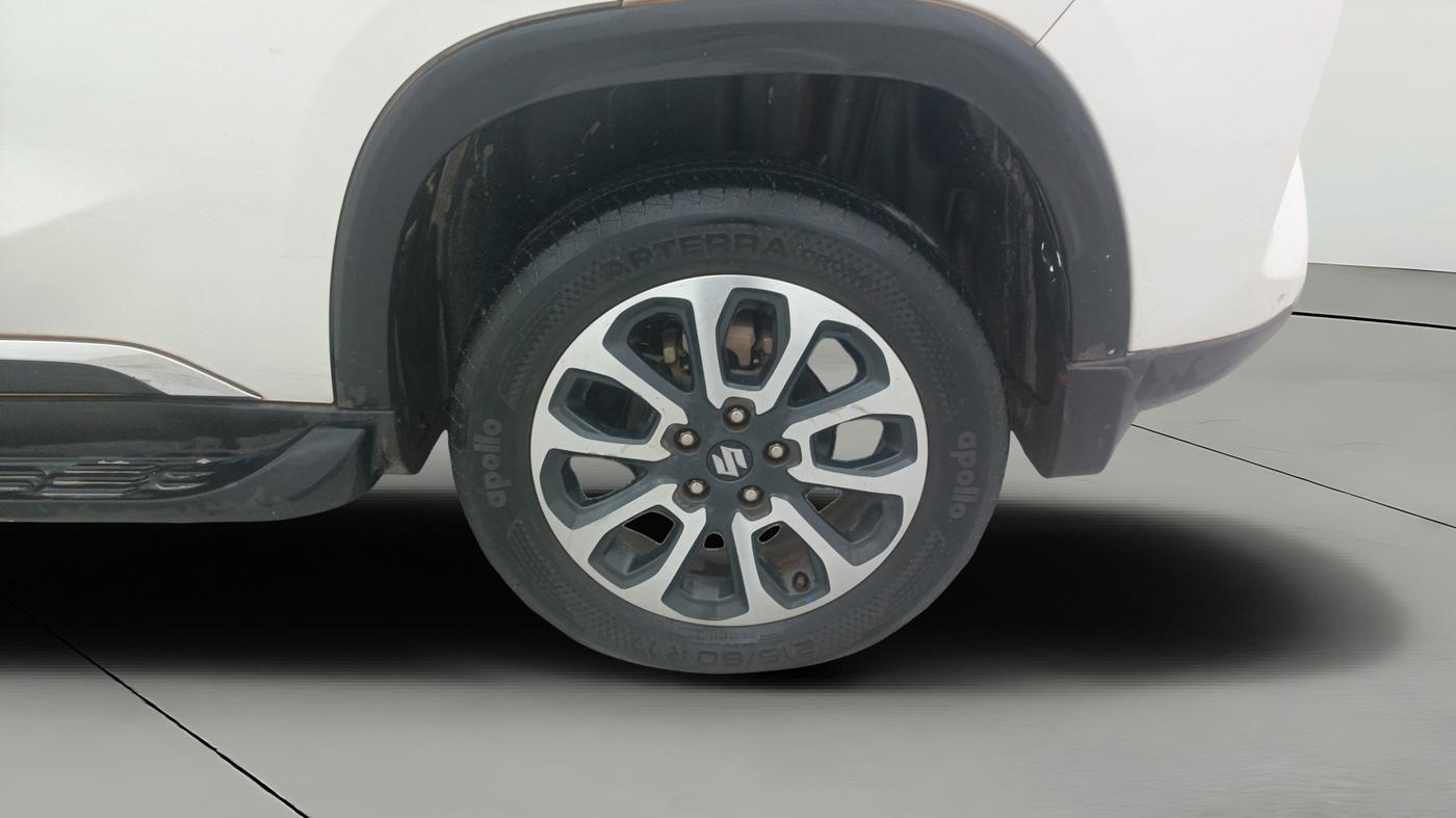 2023 Maruti Grand Vitara ZETA SMART HYBRID, Petrol, Manual, 75,975 km, Left Rear Wheel