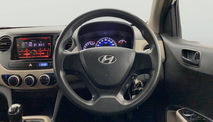 2014 Hyundai Grand i10 MAGNA 1.2 KAPPA VTVT, Petrol, Manual, 42,326 km, Steering Wheel Close Up