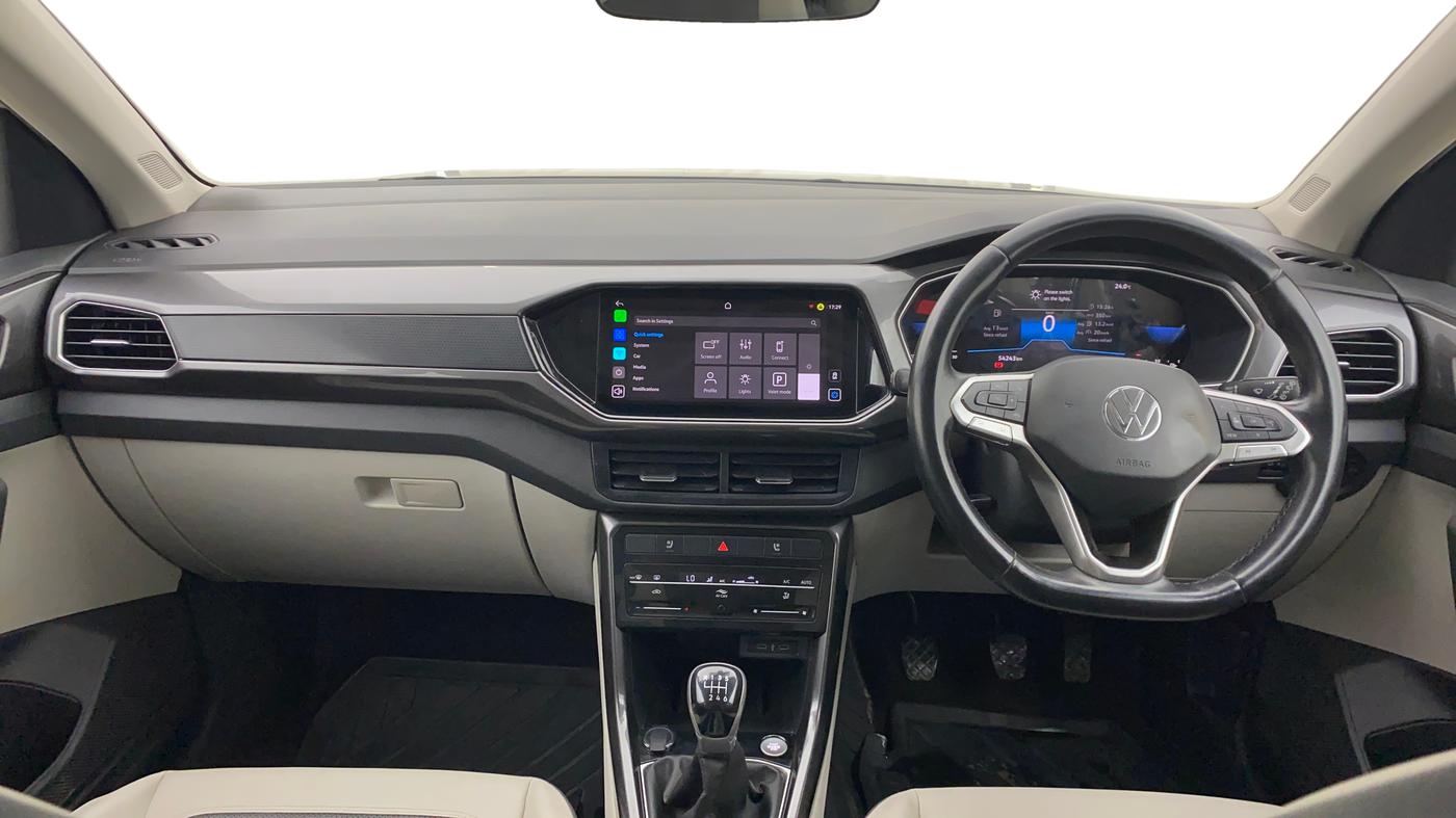 2022 Volkswagen TAIGUN TOPLINE 1.0 TSI MT, Petrol, Manual, 54,286 km, Dashboard