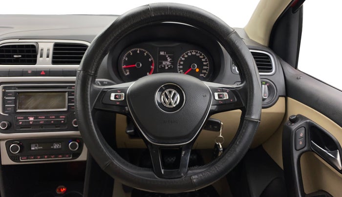 2014 Volkswagen Polo HIGHLINE1.2L, Petrol, Manual, 63,715 km, Steering Wheel Close Up