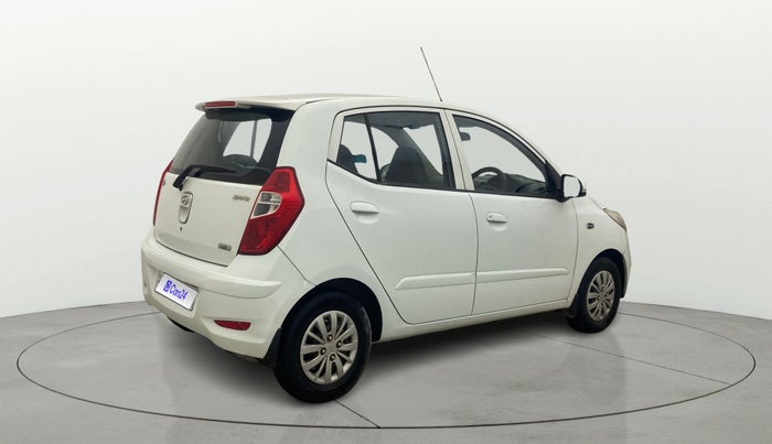 2013 Hyundai i10 SPORTZ 1.2, Petrol, Manual, 82,578 km, Right Back Diagonal