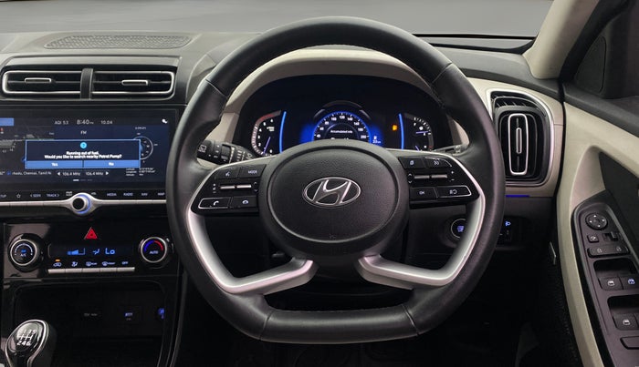 2022 Hyundai Creta SX (O) 1.5 DIESEL, Diesel, Manual, 62,585 km, Steering Wheel Close Up
