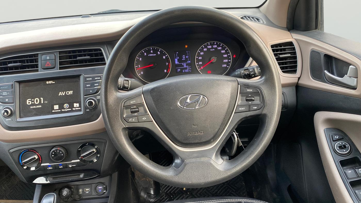 2019 Hyundai Elite i20 SPORTZ PLUS  1.2 CVT, Petrol, Automatic, 67,194 km, Steering Wheel Close Up