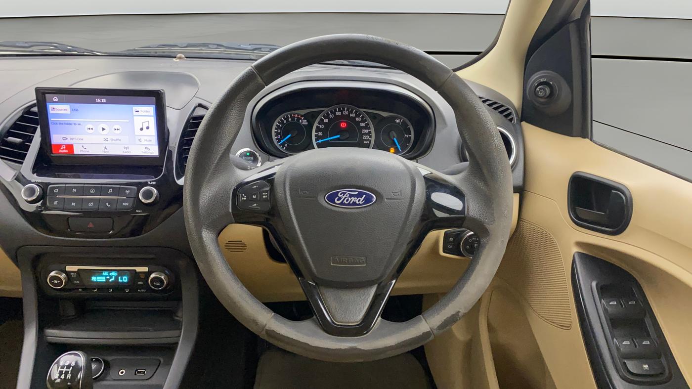 2018 Ford Figo Aspire TITANIUM 1.2 PETROL, Petrol, Manual, 34,425 km, Steering Wheel Close Up