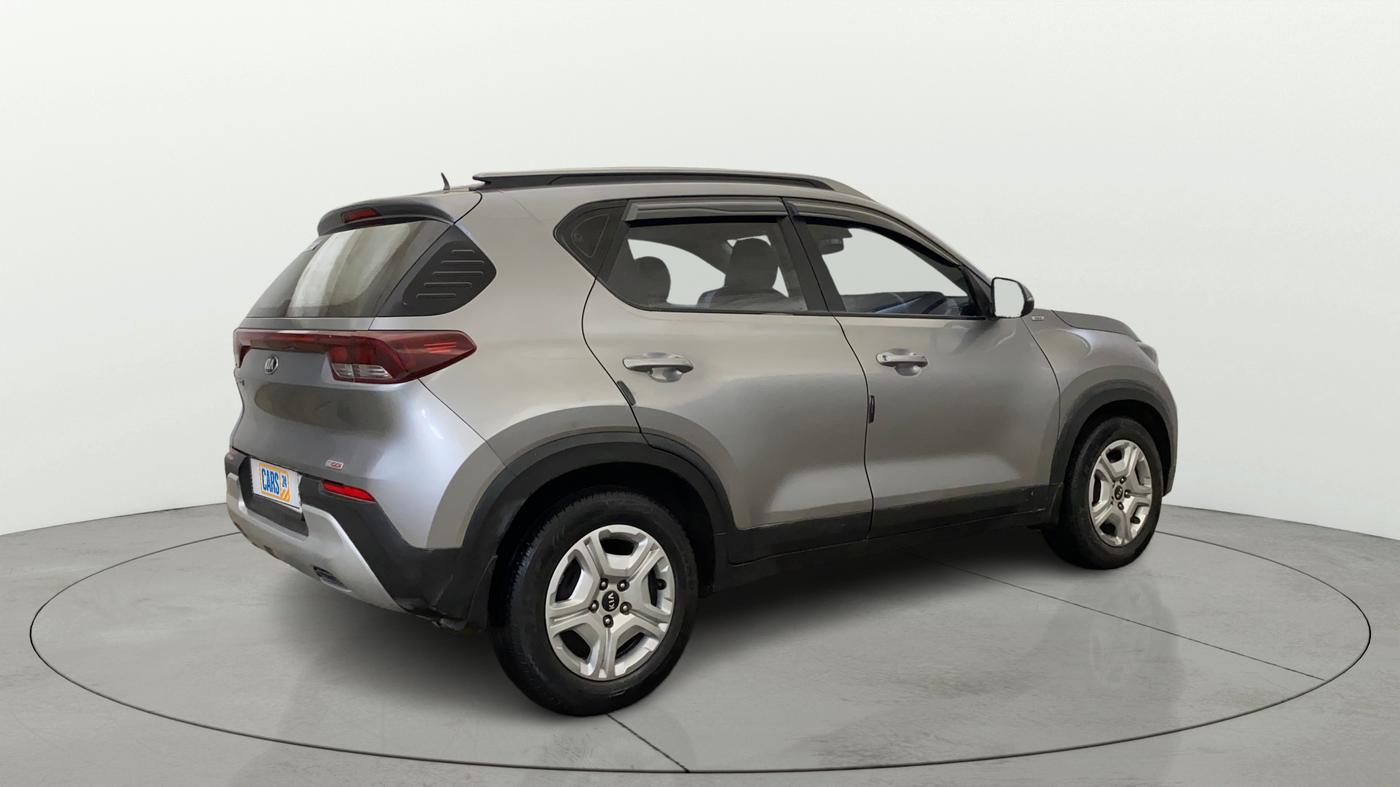 2020 KIA SONET HTK PLUS 1.0 IMT, Petrol, Manual, 77,257 km, Right Back Diagonal