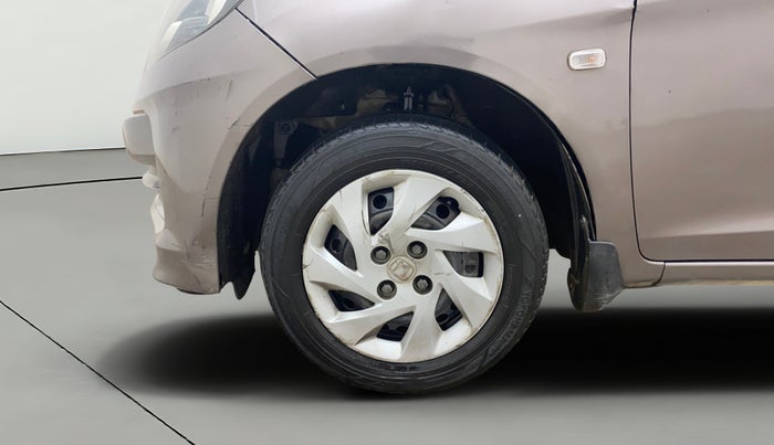 2014 Honda Amaze 1.5L I-DTEC S, Diesel, Manual, 1,19,244 km, Left Front Wheel