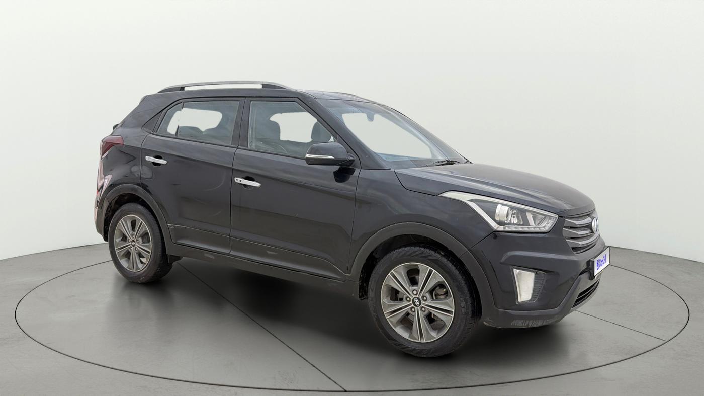 2016 Hyundai Creta SX PLUS AT 1.6 PETROL, Petrol, Automatic, 83,829 km, Right Front Diagonal