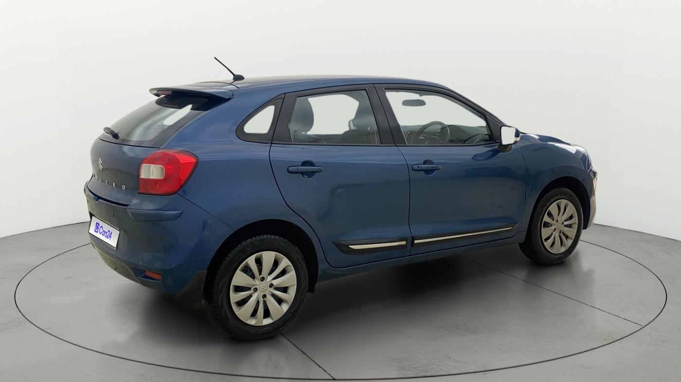 2016 Maruti Baleno DELTA PETROL 1.2, Petrol, Manual, 62,834 km, Right Back Diagonal