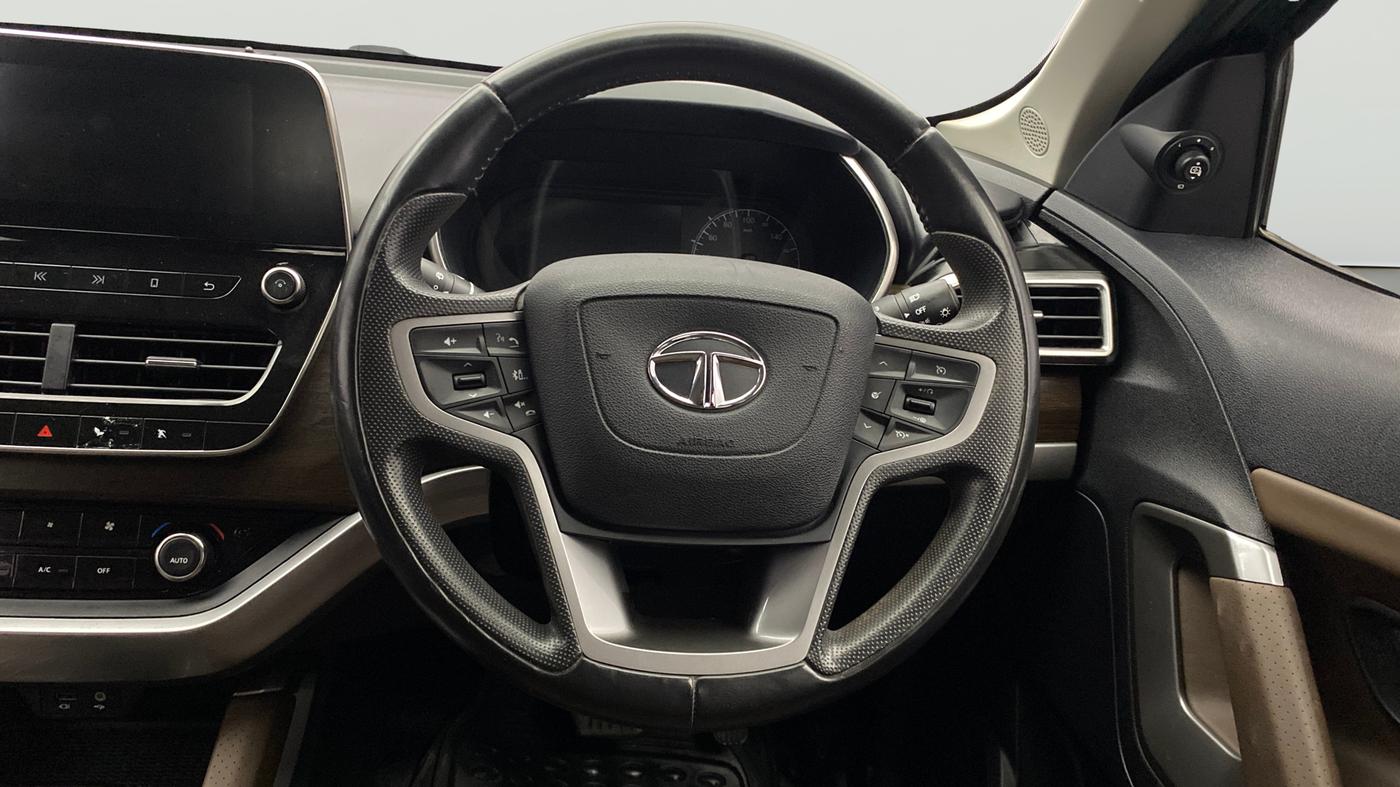2021 Tata Harrier XZA 2.0L, Diesel, Automatic, 42,676 km, Steering Wheel Close Up