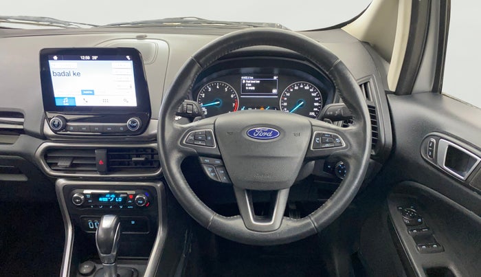 2019 Ford Ecosport TITANIUM + 1.5L PETROL AT, Petrol, Automatic, 44,401 km, Steering Wheel Close Up
