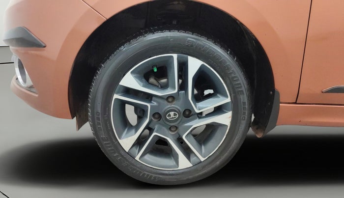 2018 Tata TIGOR XZ PETROL, Petrol, Manual, 40,381 km, Left Front Wheel