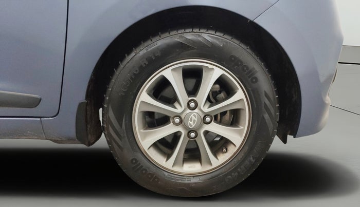 2015 Hyundai Grand i10 ASTA (O) 1.2 KAPPA VTVT, Petrol, Manual, 64,719 km, Right Front Wheel