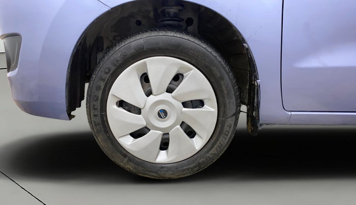 2016 Maruti Wagon R 1.0 VXI, Petrol, Manual, 79,850 km, Left Front Wheel