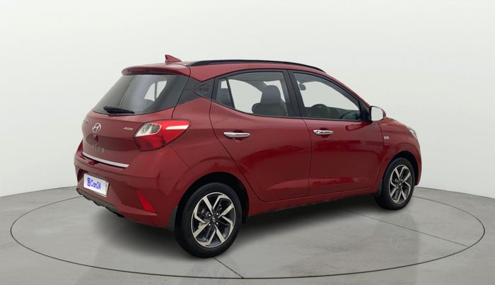 2021 Hyundai GRAND I10 NIOS ASTA AMT 1.2 KAPPA VTVT, Petrol, Automatic, 15,725 km, Right Back Diagonal