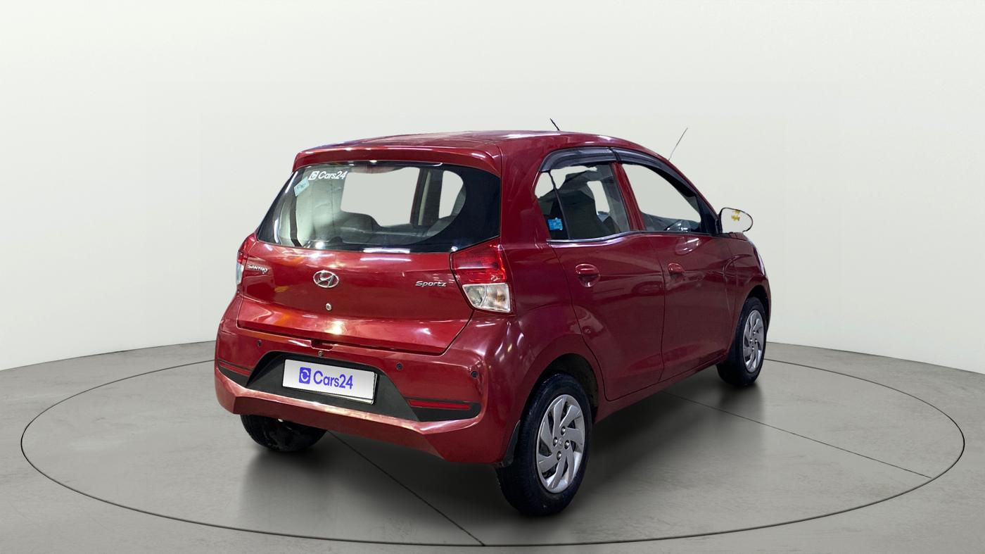 2018 Hyundai NEW SANTRO SPORTZ CNG, CNG, Manual, 68,127 km, Right Back Diagonal