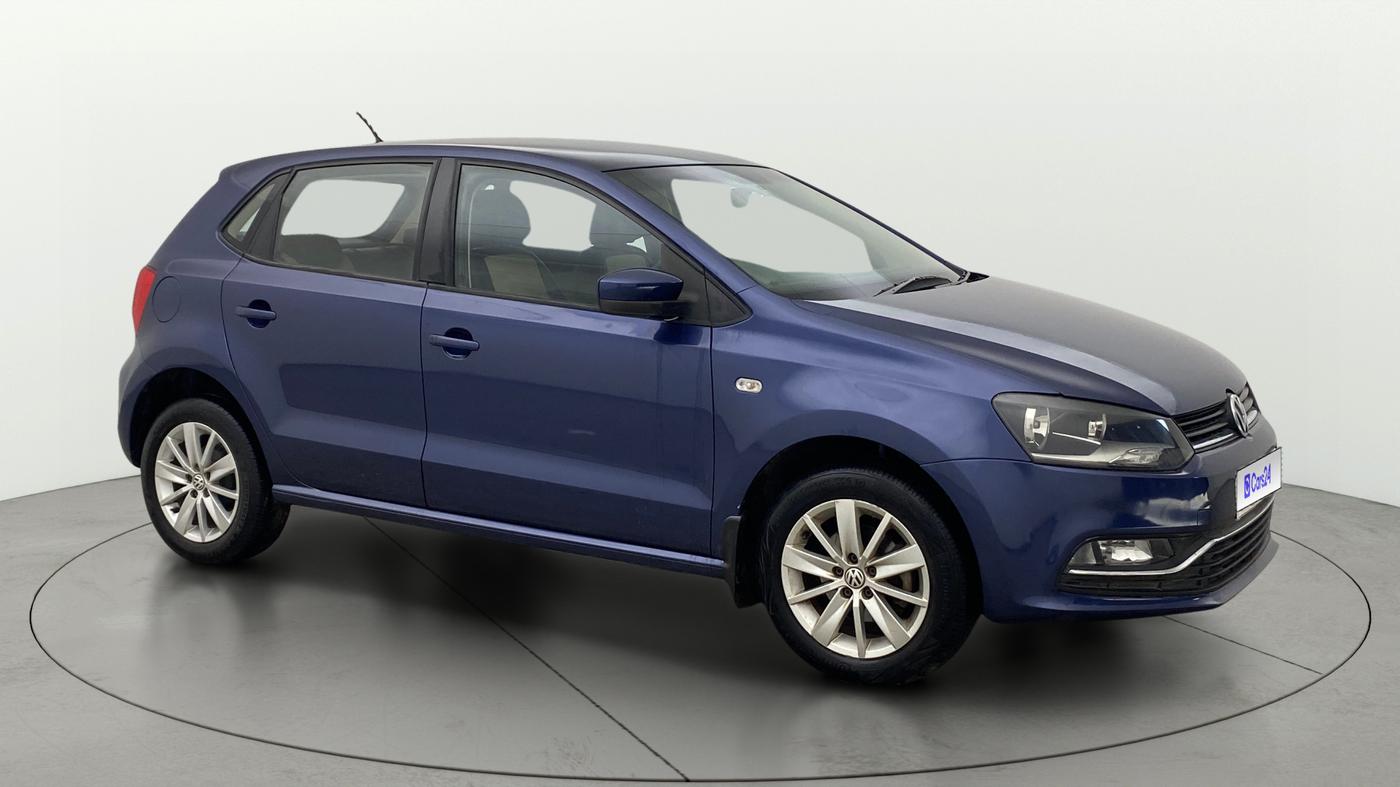 2015 Volkswagen Polo HIGHLINE1.2L, Petrol, Manual, 58,680 km, Right Front Diagonal