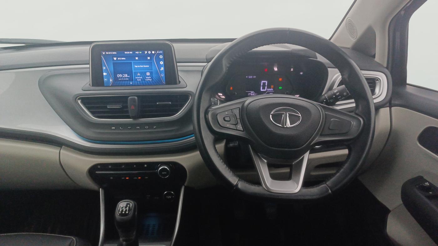 2023 Tata ALTROZ XZ PLUS O SUNROOF CNG, CNG, Manual, 17,767 km, Steering Wheel Close Up
