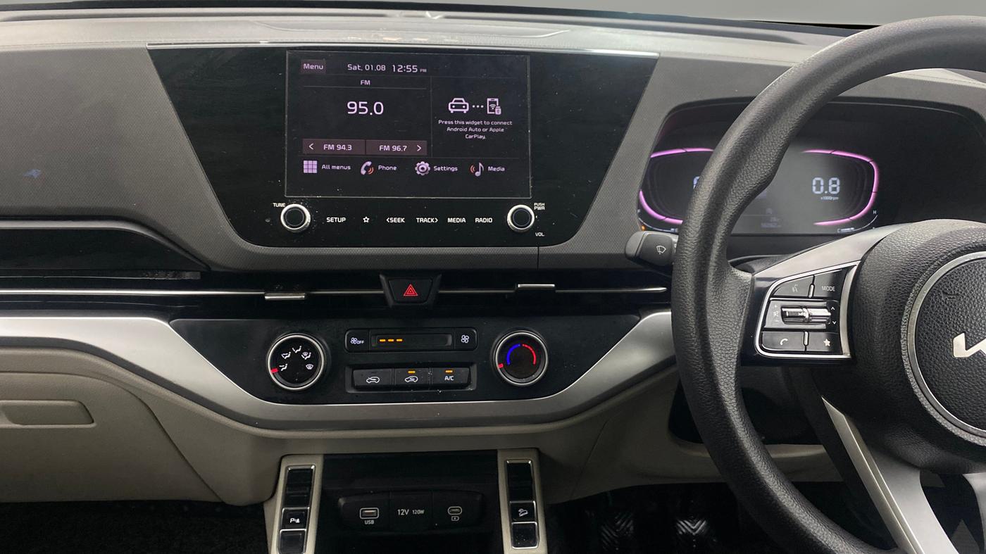 2023 KIA CARENS PRESTIGE 1.5 PETROL 7 STR, Petrol, Manual, 56,061 km, Air Conditioner