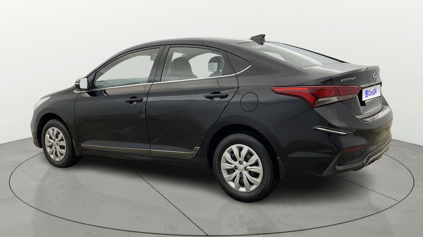 2019 Hyundai Verna 1.4 EX PETROL, Petrol, Manual, 73,775 km, Left Back Diagonal