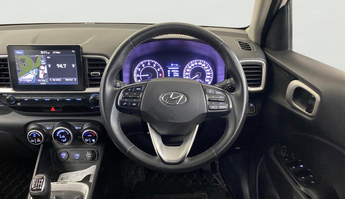 2019 Hyundai VENUE SX 1.0 (O) TURBO, Petrol, Manual, 68,302 km, Steering Wheel Close Up