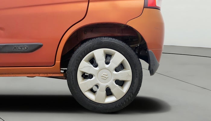 2013 Maruti Alto K10 VXI, Petrol, Manual, 1,23,960 km, Left Rear Wheel