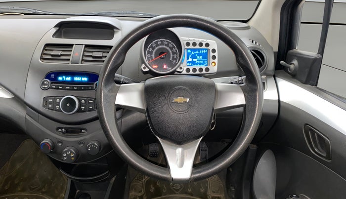 2015 Chevrolet Beat LT PETROL, Petrol, Manual, 24,782 km, Steering Wheel Close Up