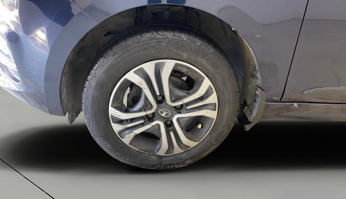2023 Tata TIGOR XZ PLUS CNG, CNG, Manual, 44,354 km, Left Front Wheel